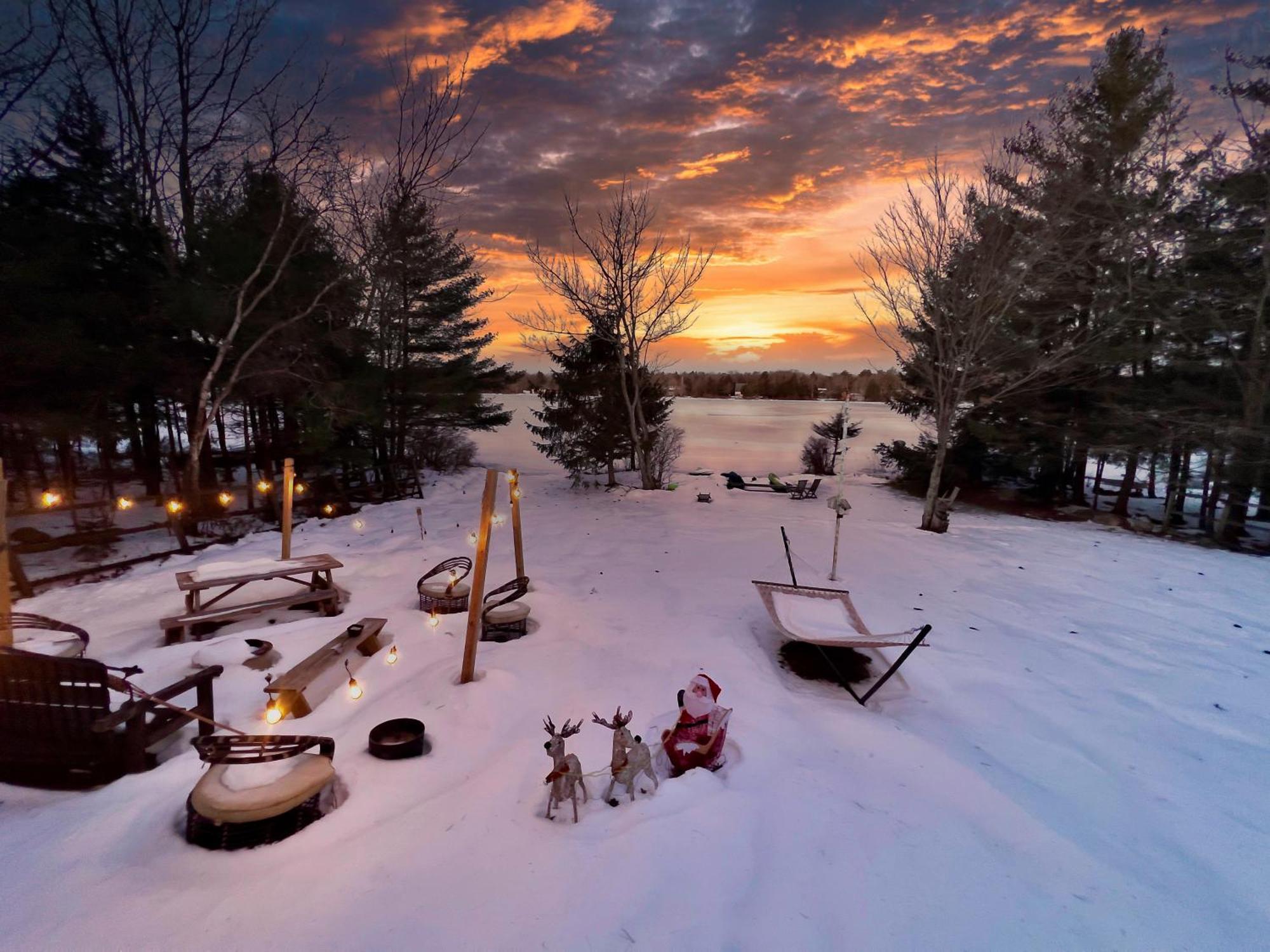 Zen Den - Pocono Lakefront With Hot Tub ! Pocono Summit Exteriér fotografie