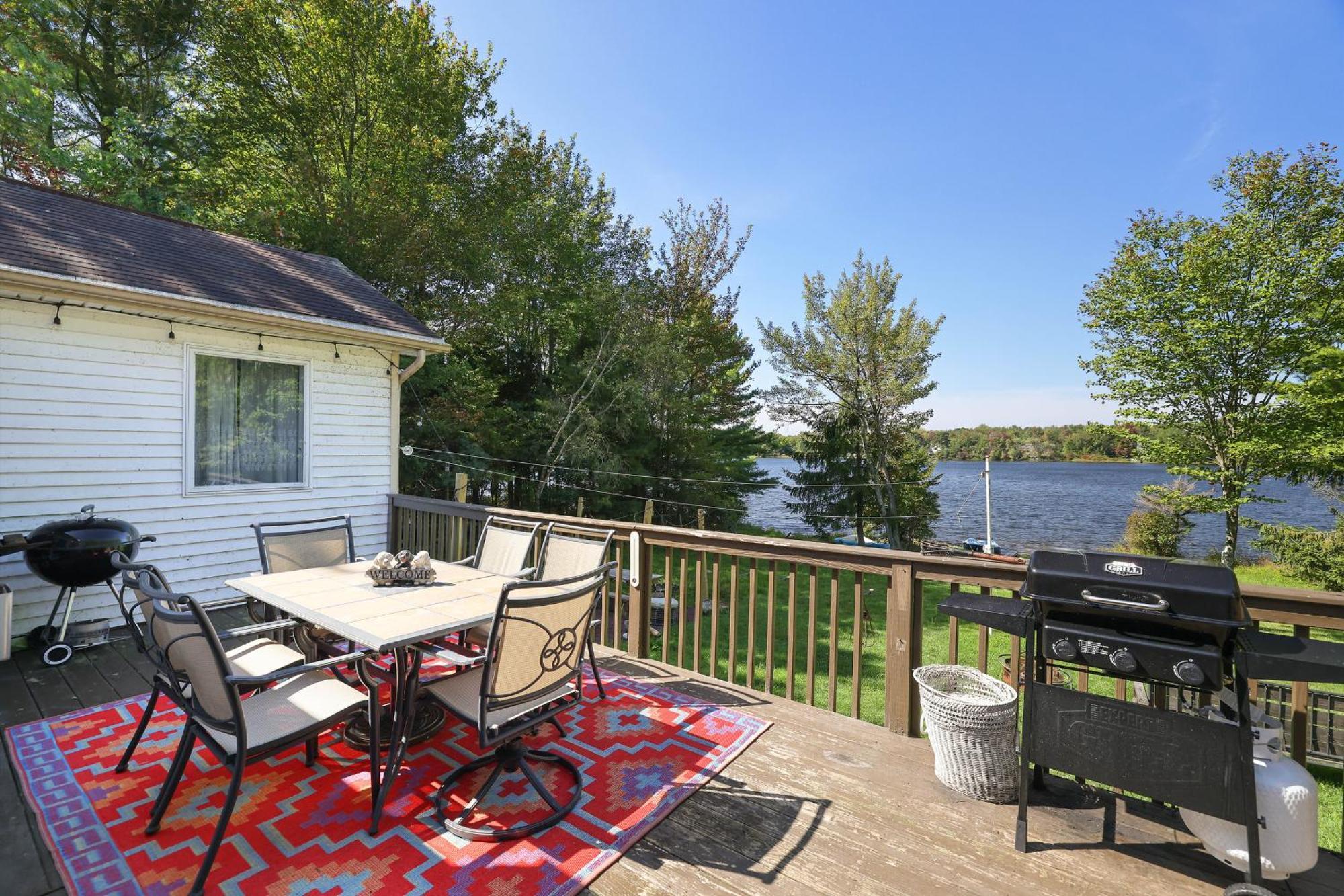 Zen Den - Pocono Lakefront With Hot Tub ! Pocono Summit Exteriér fotografie