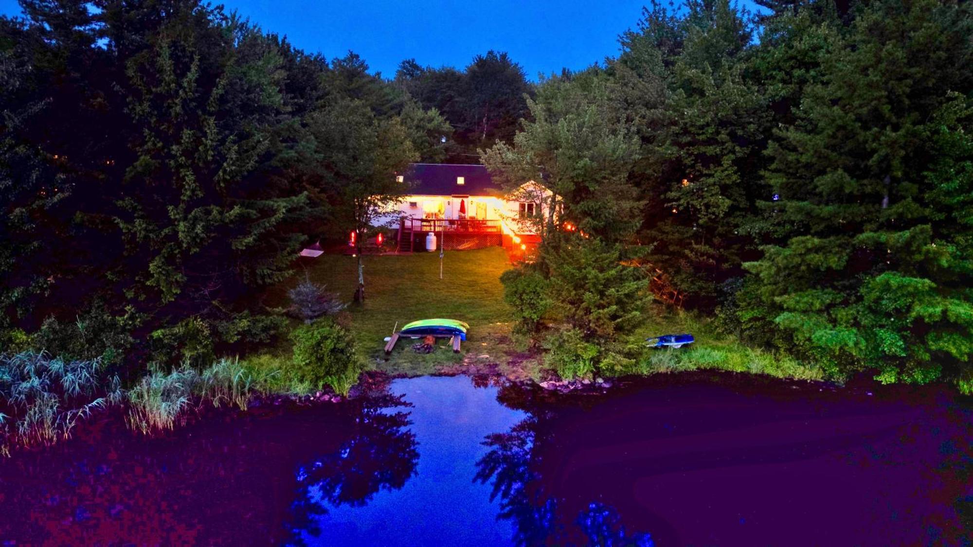 Zen Den - Pocono Lakefront With Hot Tub ! Pocono Summit Exteriér fotografie